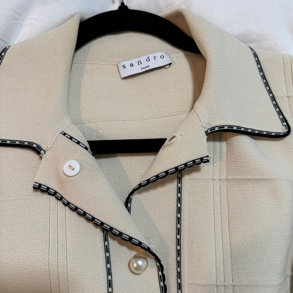 Sandro Lore Knit Cardigan - Picture 6 of 9